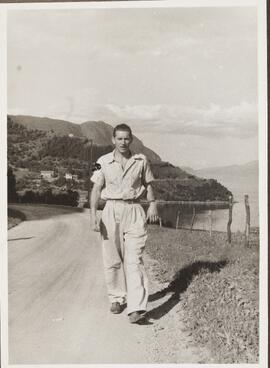 Photograph of Gentleman on a Path