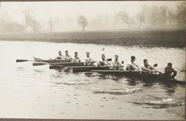 Photograph of a Crew Rowing