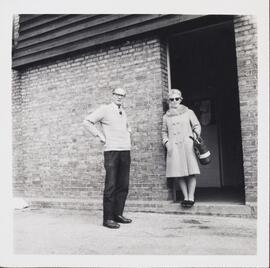 Photograph of Percy Bullock with a Lady