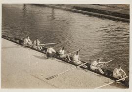 Photograph of a Crew in a Boat
