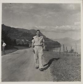 Photograph of Gentleman on a Path