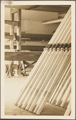 Photograph of a Stack of Oars