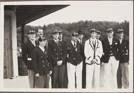 Photograph of Crew Members Wearing Hats