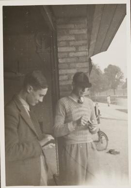 Photograph of Two Young Men