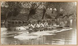 Photograph of a Boat of Four on the River