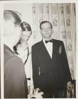 Photograph of Percy Bullock with Two Men