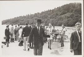 Photograph of a Crew after a Race