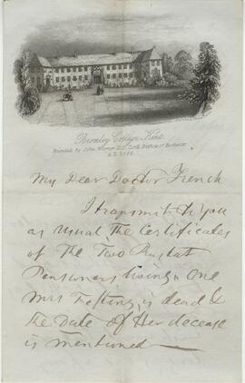 Letter 1