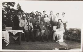 Group Photograph on a Balcony