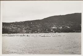 Photograph of a Rowing Race